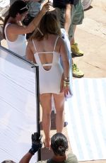 JENNIFER LOPEZ in Swimsuit at a Photoshoot in Capri 08/02/2022