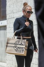 JENNIFER LOPEZ Leaves Dance Practice in Los Angeles 08/09/2022