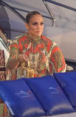 JENNIFER LOPEZ Out for Dinner in Capri 07/31/2022