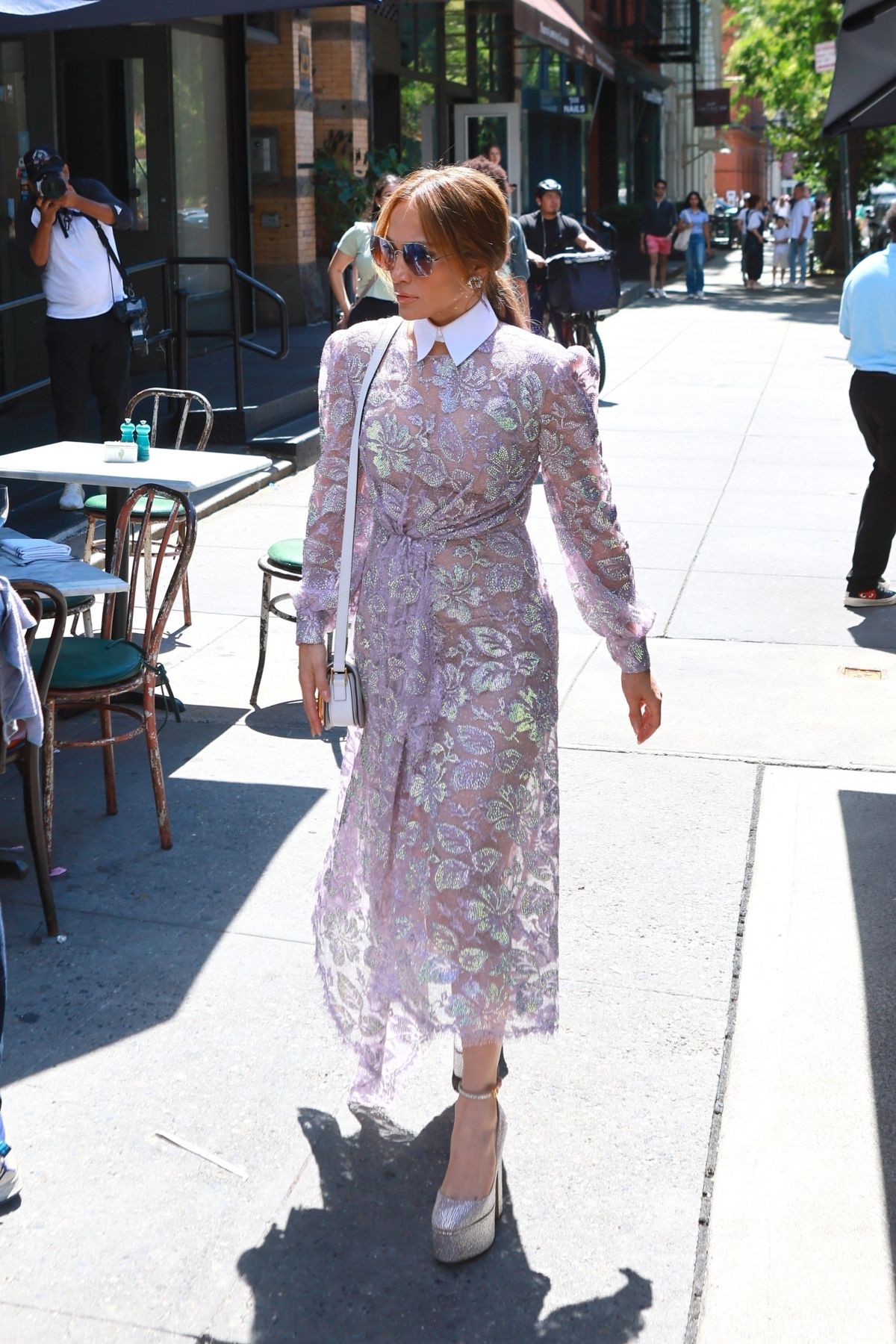 JENNIFER LOPEZ Out for Lunch at Sadelle’s in New York 08/14/2022 ...