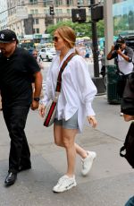 JENNIFER LOPEZ Out Shopping at Bergdorf Goodman in New York 08/14/2022