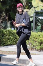 JESSICA HART Leaves a Gym in Beverly Hills 08/17/2022
