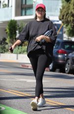 JESSICA HART Leaves a Gym in Beverly Hills 08/17/2022
