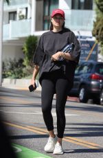 JESSICA HART Leaves a Gym in Beverly Hills 08/17/2022