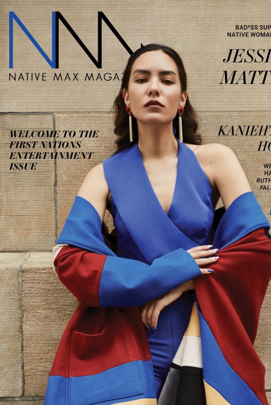 JESSICA MATTEN for Native Max Magazine First Nations Entertainment Issue, July 2022
