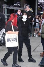 JOAN JETT Arrives at Good Morning America in New York 08/01/2022