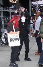 JOAN JETT Arrives at Good Morning America in New York 08/01/2022
