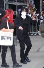 JOAN JETT Arrives at Good Morning America in New York 08/01/2022