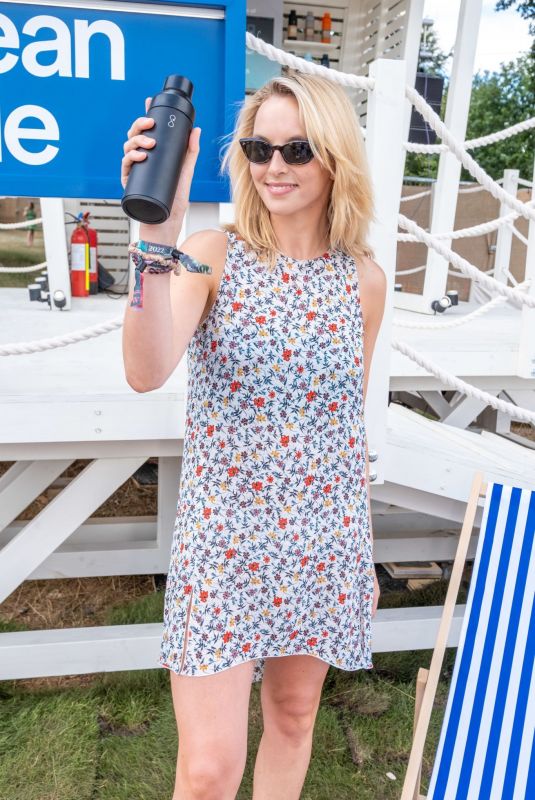 JODIE COMER at Ocean Bottle Hydration Station at Wilderness Festival at Cornbury Park in Oxfordshire 08/05/2022