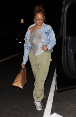 JORDYN and JODIE WOODS Leaves Giorgio Baldi in Santa Monica 08/19/2022