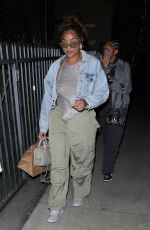 JORDYN and JODIE WOODS Leaves Giorgio Baldi in Santa Monica 08/19/2022