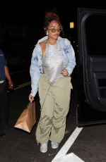 JORDYN and JODIE WOODS Leaves Giorgio Baldi in Santa Monica 08/19/2022