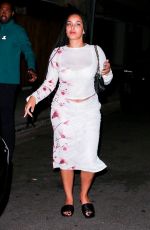 JORJA SMITH Arrives at The Nice Guy in West Hollywood 08/27/2022