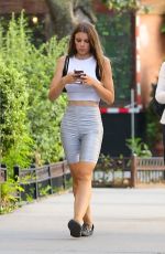 JULIA FOX Out and About in New York 08/24/2022