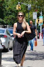 JULIANNE HOUGH and Ben Barnes Out at Washington Square Park in New York 08/16/2022
