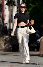 JULIANNE HOUGH Out for Iced Coffee in New York 08/02/2022