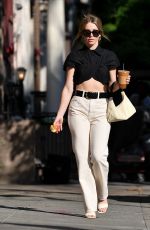 JULIANNE HOUGH Out for Iced Coffee in New York 08/02/2022