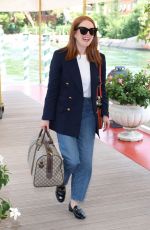 JULIANNE MOORE Arrives at 79th Venice International Film Festival 08/30/2022