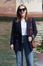 JULIANNE MOORE Arrives at 79th Venice International Film Festival 08/30/2022