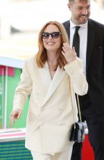JULIANNE MOORE Arrives at Excelsior Hotel at 79th Venice International Film Festival 08/31/2022