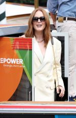 JULIANNE MOORE Arrives at Excelsior Hotel at 79th Venice International Film Festival 08/31/2022