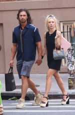JUNO TEMPLE Out with Her Boyfriend in New York 08/19/2022