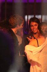 KAIA and Presley GERBER Out with Friends at Roger Room in Hollywood 08/20/2022