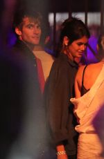 KAIA and Presley GERBER Out with Friends at Roger Room in Hollywood 08/20/2022