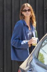 KAIA GERBER and Austin Butler Out for Lunch in Los Angeles 08/16/2022