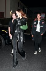 KAIA GERBER Arrives at a Party in West Hollywood 08//28/2022