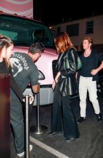 KAIA GERBER Arrives at a Party in West Hollywood 08//28/2022