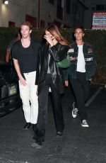 KAIA GERBER Arrives at a Party in West Hollywood 08//28/2022
