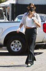 KAIA GERBER Leaves Tailwaggers Pet Store in Los Angeles 08/25/2022