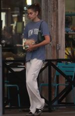 KAIA GERBER Out at Vintage Grocers in Malibu 08/09/2022
