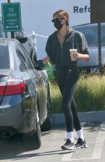 KAIA GERBER Out for a Cold Berry Smoothie in Studio City 08/25/2022
