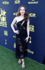 KAITLYN DEVER at 2nd Annual HCA TV Aards in Los Angeles 08/13/2022