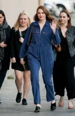 KAREN GILLAN Arrives at Sushi at Hamasaku in Los Angeles 08/28/2022