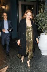 KAREN GILLAN Out for Dinner in Los Angeles 08/26/2022