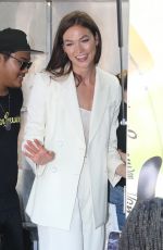 KARLIE KLOSS at Kode with Klossy A Learning Experience Van Leeuwen Ice Cream Truck in New York 08/19/2022