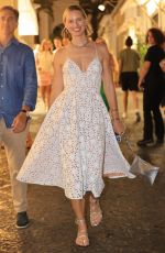 KAROLINA KURKOVA and Archie Drury Night Out in Capri 07/29/2022
