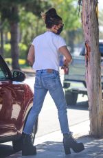 KATE BECKINSALE Heading to Acupuncture Session in Santa Monica 08/23/2022