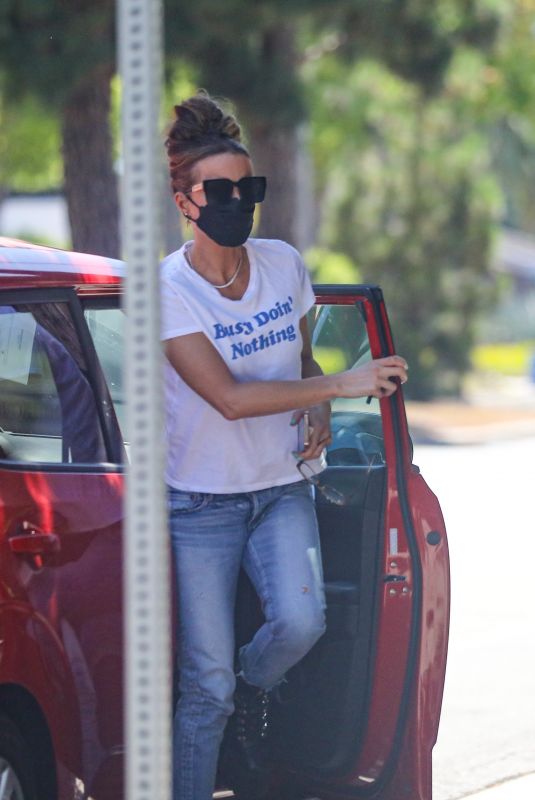 KATE BECKINSALE Heading to Acupuncture Session in Santa Monica 08/23/2022