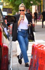 KATE HUDSON Out for Drink at Matchaful in New York 08/09/2022