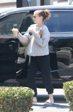 KATE MARA Arrives at Pilates Workout in Silver Lake 08/24/2022