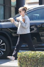 KATE MARA Arrives at Pilates Workout in Silver Lake 08/24/2022