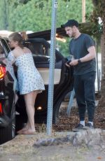 KATE MARA Leaves Little Dom