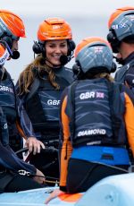 KATE MIDDLETON at 1851 Trust and Great Britain SailGP Team in Plymouth 07/31/2022