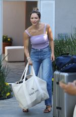 KATHARINE MCPHEE in Denim Arrives at Day of Indulgence Party in Brentwood 08/14/2022