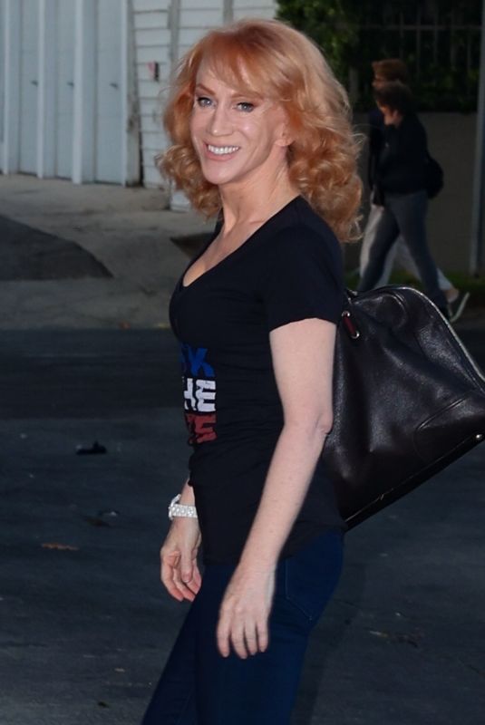 KATHY GRIFFIN Out and About in West Hollywood 08/28/2022