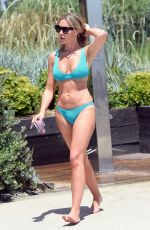 KATIE ALEX in Bikini at a Beach in Spain 08/08/2022